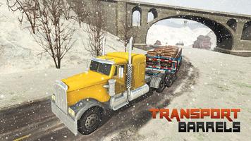 Offroad Snow Truck Driver 3D syot layar 3