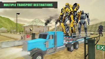 X Ray Robot Transport Truck 3D اسکرین شاٹ 1