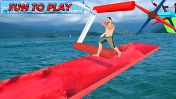 Stuntman Water Run Wipe-Out Park Ekran Görüntüsü 2