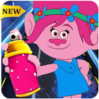 Subway Poppy : Amazing Trolls 3D Game biểu tượng