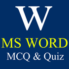 MS WORD MCQ أيقونة