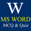 MS WORD MCQ & QUIZ