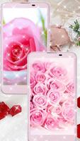 Pink Rose Wallpaper HD 스크린샷 2