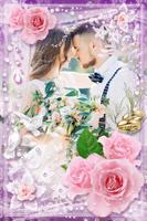 Wedding Frame Collage Affiche