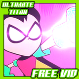 Amazing Teen Special Titan Robin Go Laser Animated biểu tượng