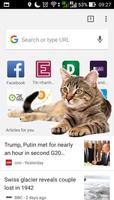 cat walking on screen -funny prank apps- screenshot 1