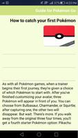 Guide For Pokemon Go imagem de tela 1