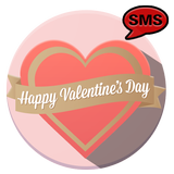 Romantic Valentines SMS icône