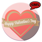 Romantic Valentines SMS ícone