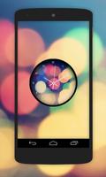 Blur Clock Live Wallpaper syot layar 1