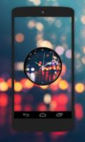 Blur Clock Live Wallpaper capture d'écran 3