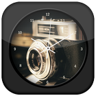 Camera Clock Live Wallpaper icône