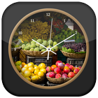 Fruit Clock Live Wallpaper أيقونة