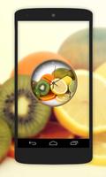 برنامه‌نما Fruit Clock Live Wallpaper عکس از صفحه