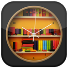 Library Clock Live Wallpaper icône
