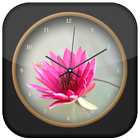 Lotus Flower Clock Live Wallpaper ikona