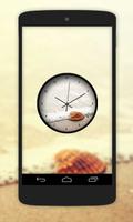 Shells Clock Live Wallpaper Affiche