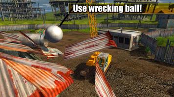 Crash House: Wrecking game 3D تصوير الشاشة 1