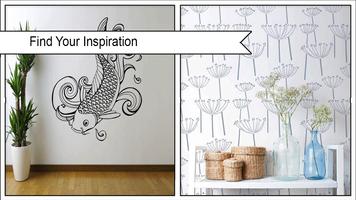 Beautiful DIY Large Wall Stencil পোস্টার