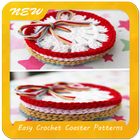 Easy Crochet Coaster Patterns icône