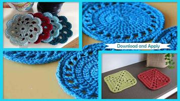 Easy Crochet Coaster Patterns capture d'écran 2