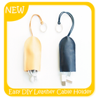 Easy DIY Leather Cable Holder icon