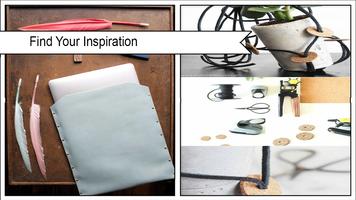 Easy DIY Leather Cable Holder ポスター