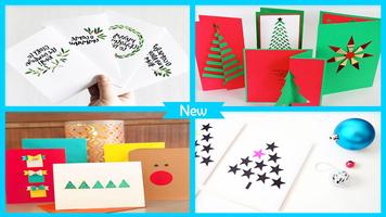 Cartão de Natal moderno de DIY fácil Cartaz