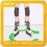 Easy Roller Skate Techniques icône
