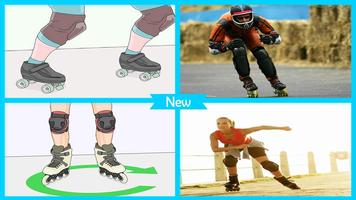 Easy Roller Skate Techniques โปสเตอร์