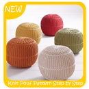 Knit Pouf Pattern Step by Step APK