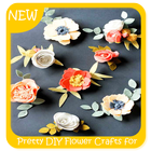 Pretty DIY Flower Crafts for Princess Hair icône