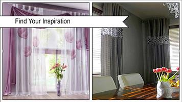 Stylish DIY Ombre Curtains Affiche