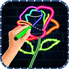 Glow Draw Flowers ikon