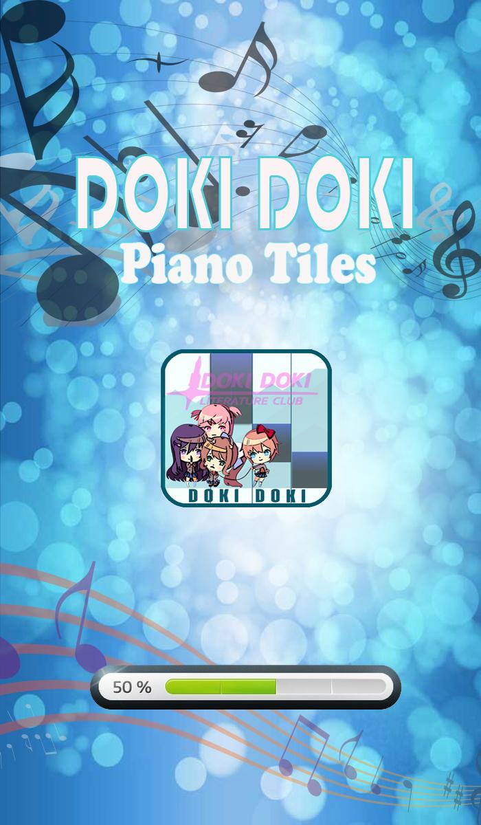 Doki Doki Literature Club Piano Tiles For Android Apk Download - download mp3 roblox doki doki piano sheet 2018 free