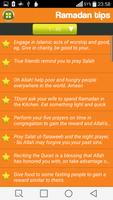 Ramadan Tips screenshot 2