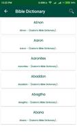 Bible Dictionary syot layar 2