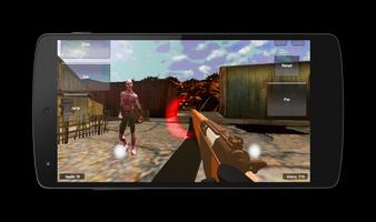 Zombie Exterminator 3D shooter capture d'écran 1
