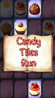 candy tegels lopen-poster