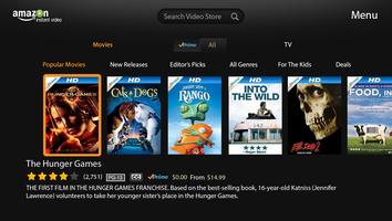 Amazon Instant Video-Google TV Screenshot 1