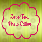 Love Text Photo Editor أيقونة