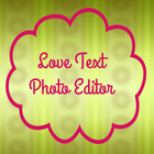 Love Text Photo Editor आइकन