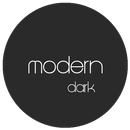 Icon Pack Modern Dark aplikacja