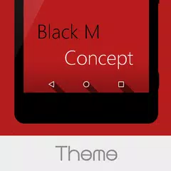 Black M Concept Theme アプリダウンロード