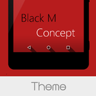 Black M Concept Theme 图标