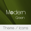 Modern Green Theme  + Icons aplikacja