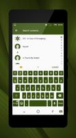 Modern Green Theme  + Icons تصوير الشاشة 3