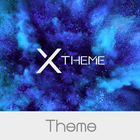 xBlack - Indigo Theme for Xper icône