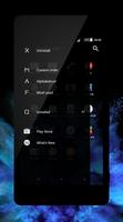 xBlack - Indigo Theme for Xper captura de pantalla 1