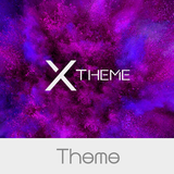 xBlack - Purple Theme for Xper biểu tượng